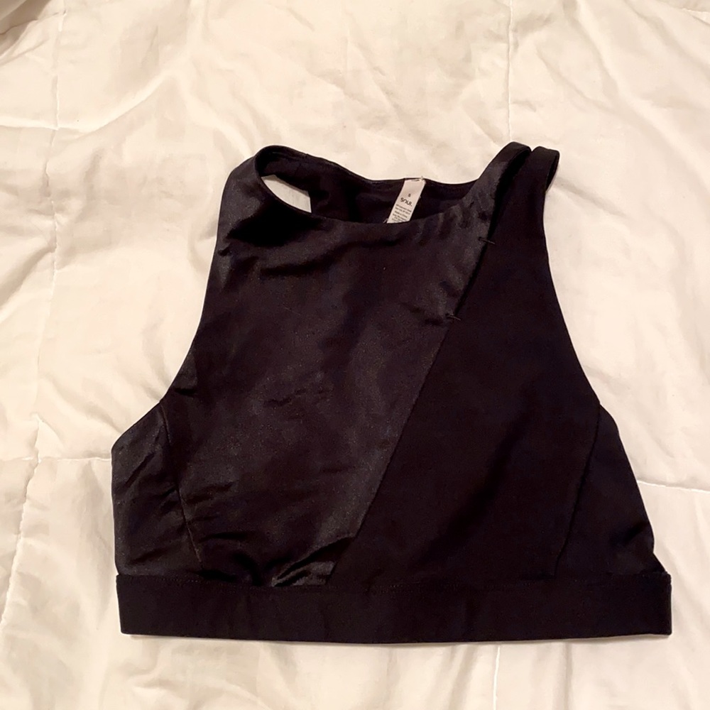SoulCycle high neck sports bra